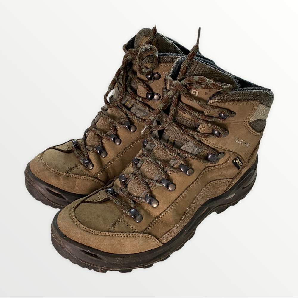 Lowa Women's Lace Up Boots - Brown